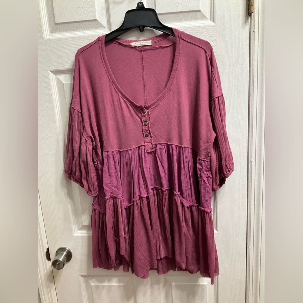 We The Free Skye Tunic Tee‎ Top Dress SZ XS